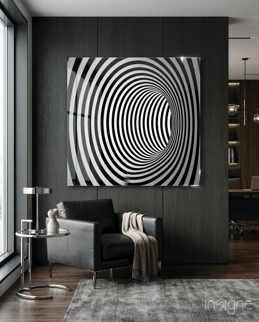 illusion Glass Wall Art