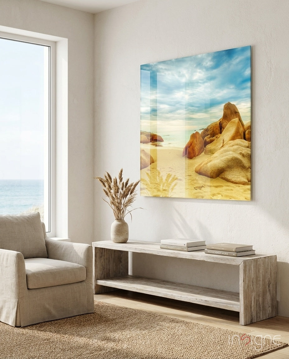 Beach Glass Wall Art