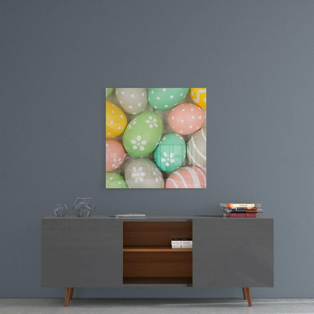 Eggs Glass Wall Art-3