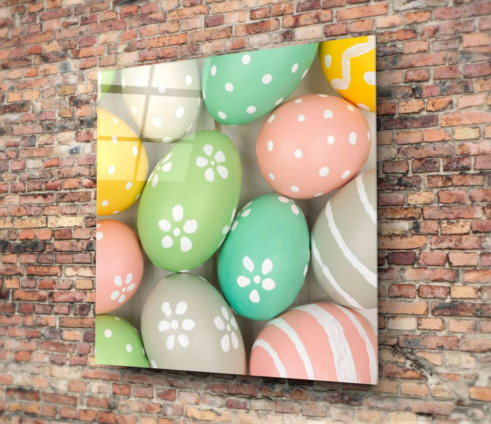 Eggs Glass Wall Art-1
