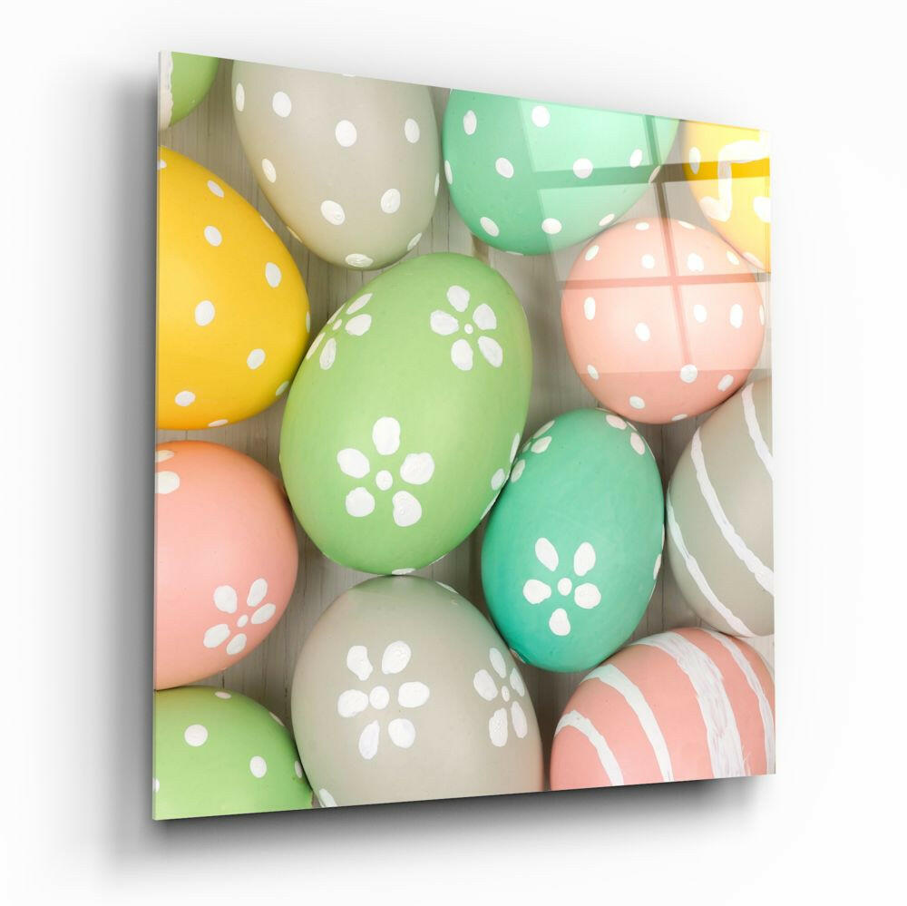 Eggs Glass Wall Art-0