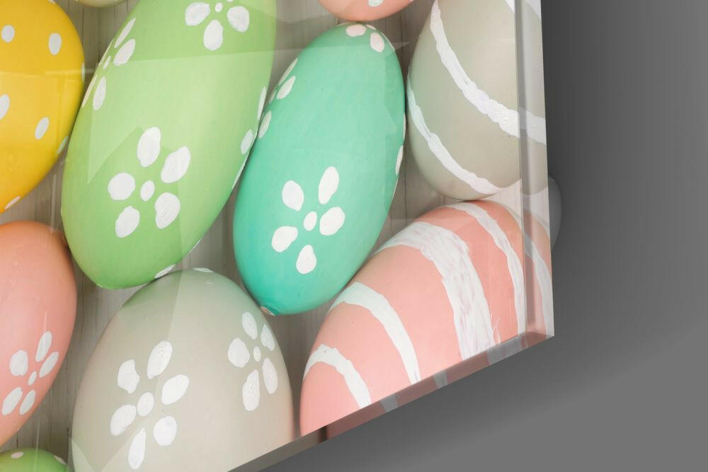 Eggs Glass Wall Art-2