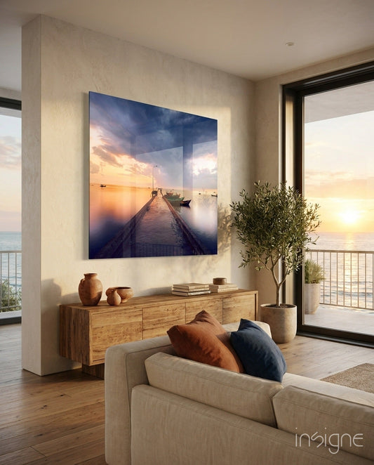 Dock Glass Wall Art