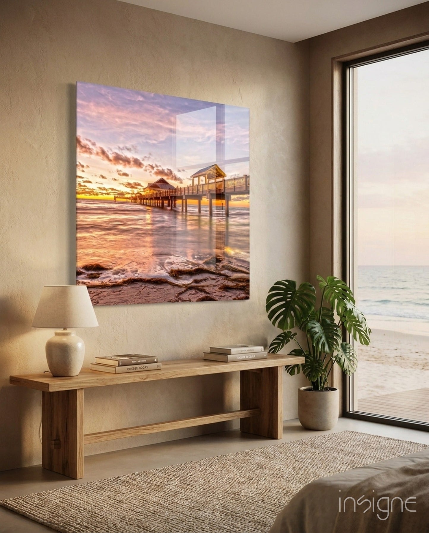 Dock Glass Wall Art