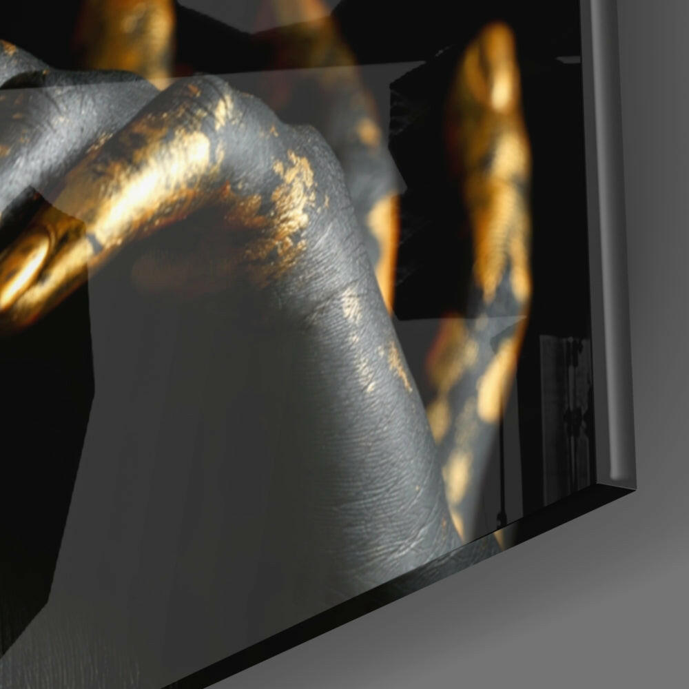 Silence Glass Wall Art