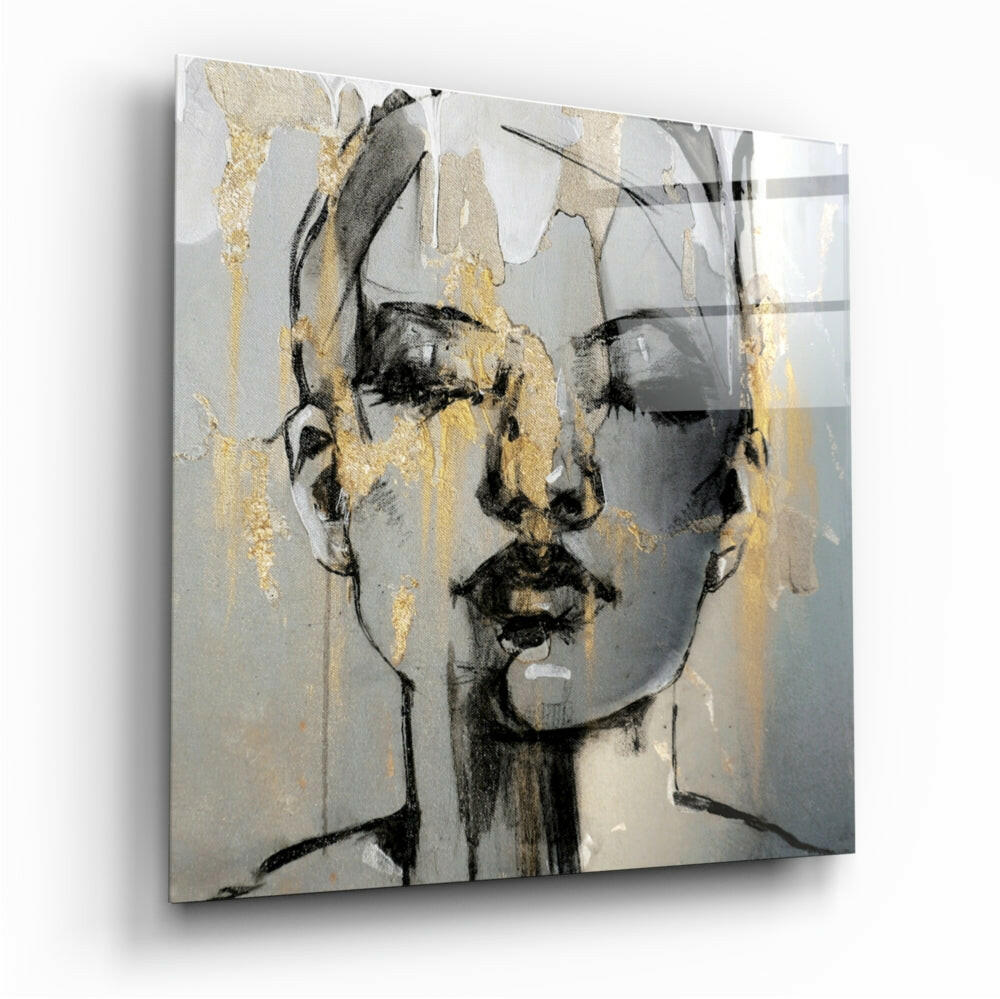 Women's Glass Wall Art