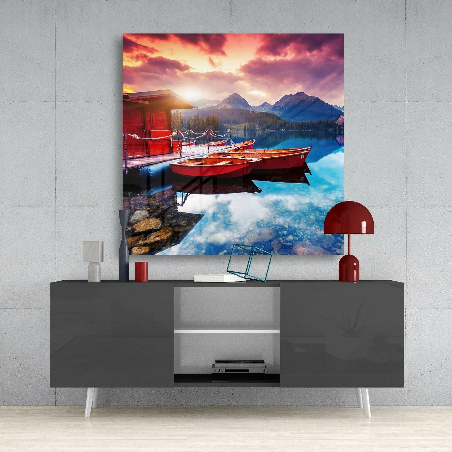 Landscape Glass Wall Art