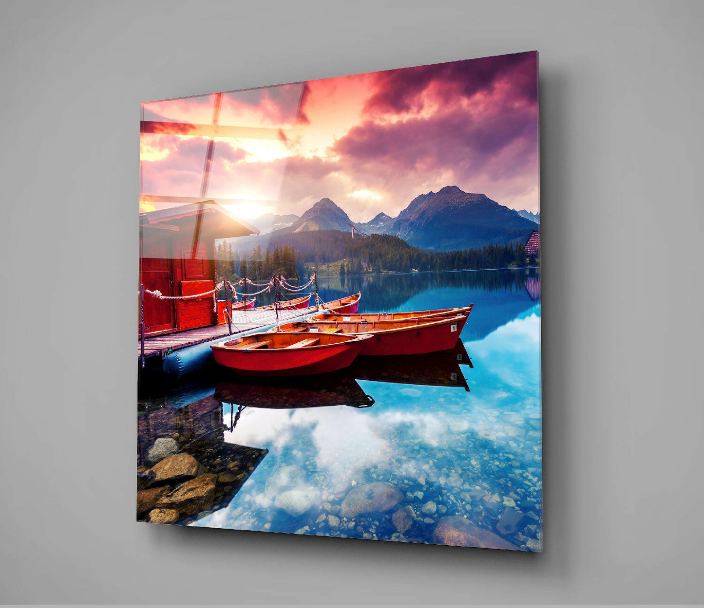 Landscape Glass Wall Art