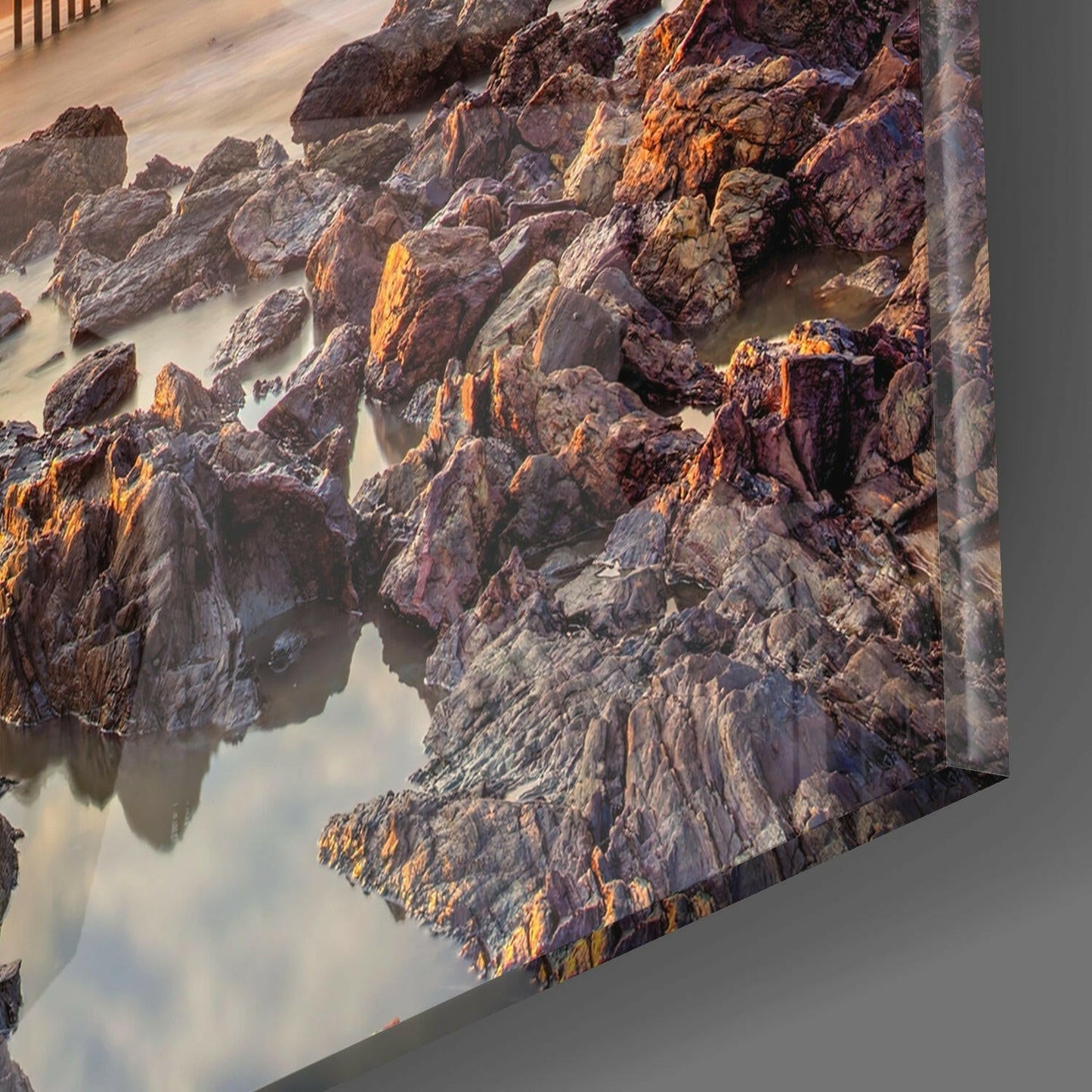 Sunrise Glass Wall Art