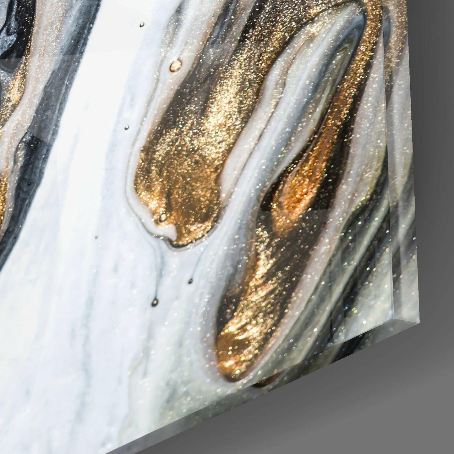 Marble Glass Wall Art