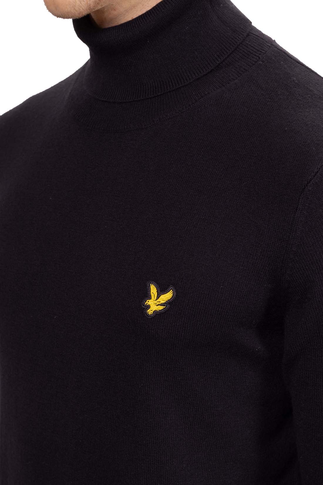 LYLE & SCOTT - Men's turtleneck sweater in Merino wool blend-8