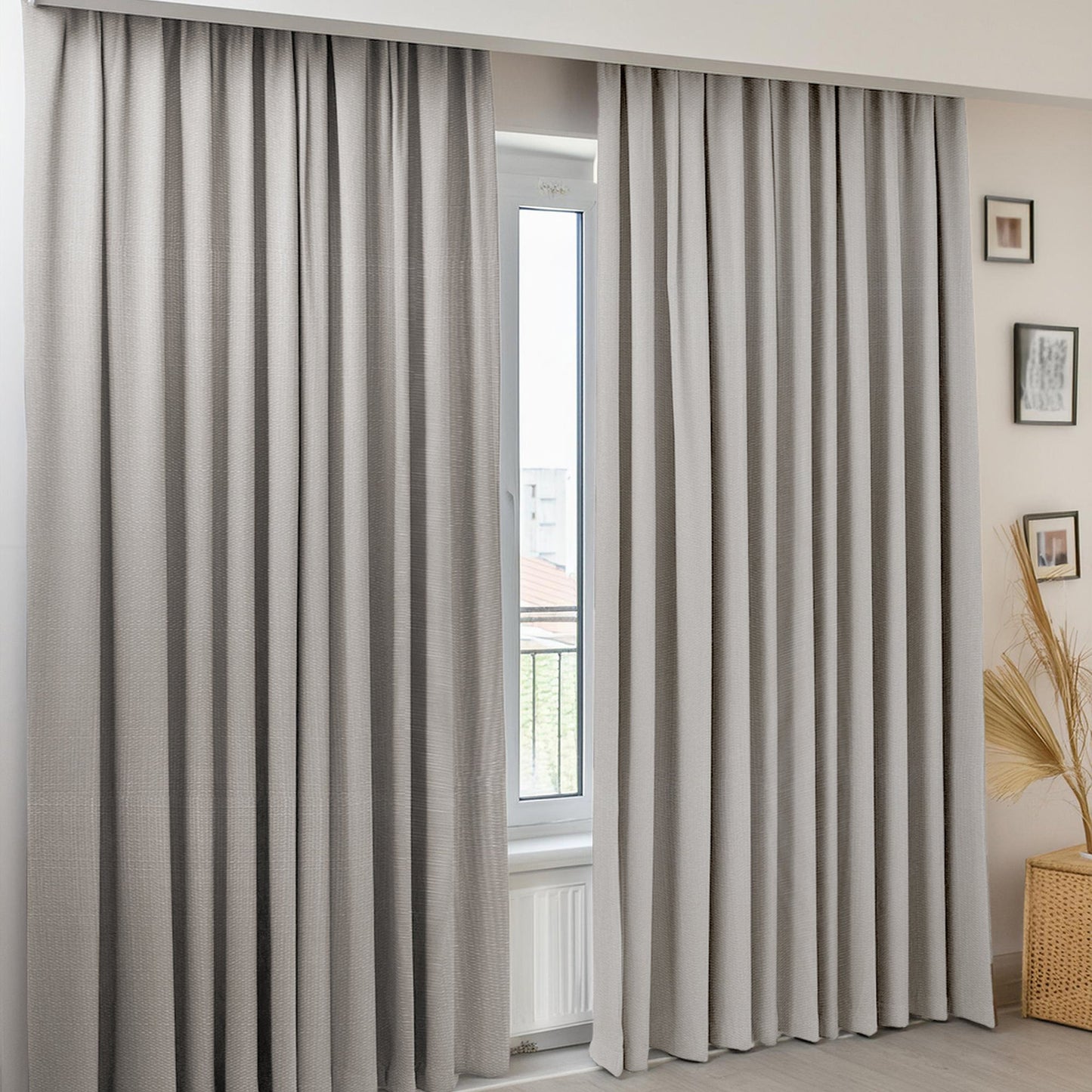 Linen Gray Curtain-3