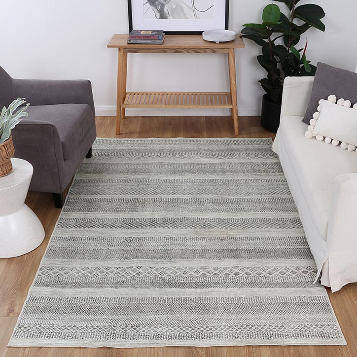 Kalahari Shadows Ash in Grey Rug-2