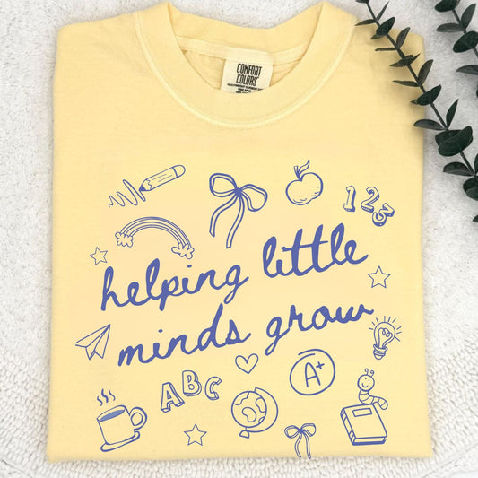 Kindergarten & Preschool Teacher Tee – Comfort Colors, Back to School Shirt, Early Childhood Educator Gift, Cute Teacher Life Top
