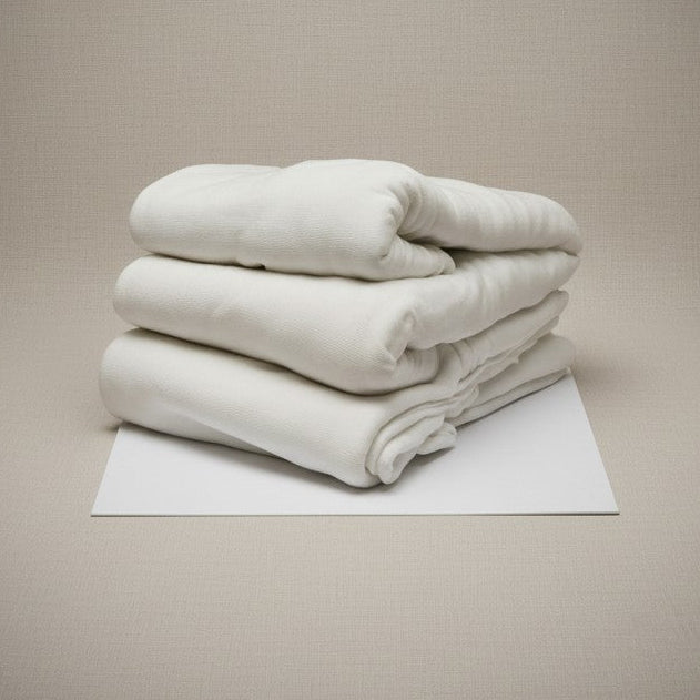 Knitted Fitted Sheet & Blended Stretcher Sheets-0