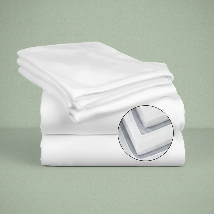 Knitted Fitted Sheet & Blended Stretcher Sheets-2