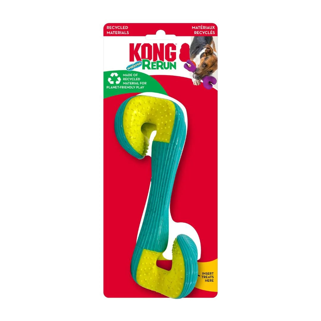 Rerun Whoosh Bone Dog Toy - Color Varies