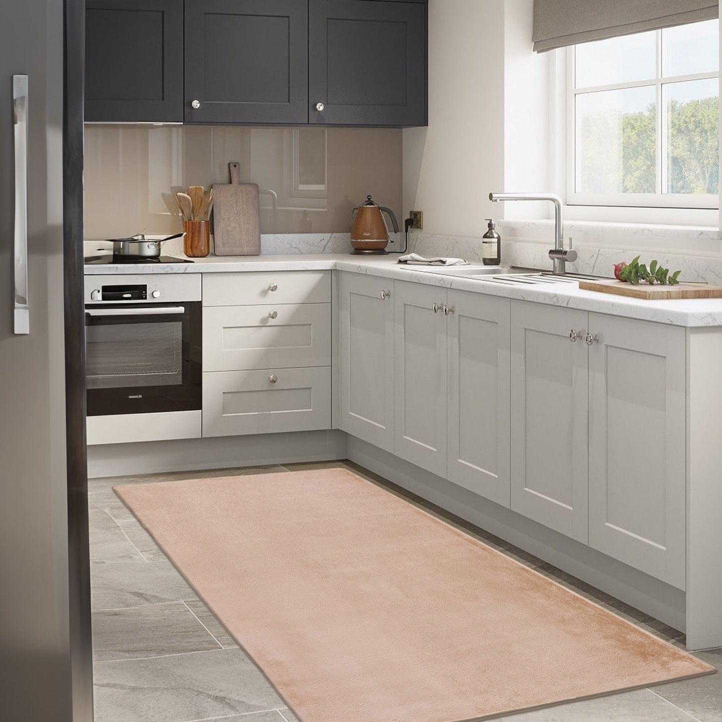 Cream Plush Area Rug-4