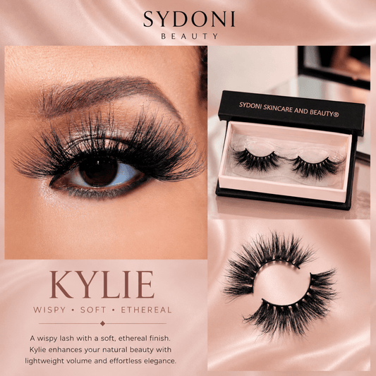 SYDONI "KYLIE" LUXURY MINK LASHES - Handcrafted Glamour inspired by a Lovely Young Woman Whose Elegant Tall Stature Never Went Unnoticed