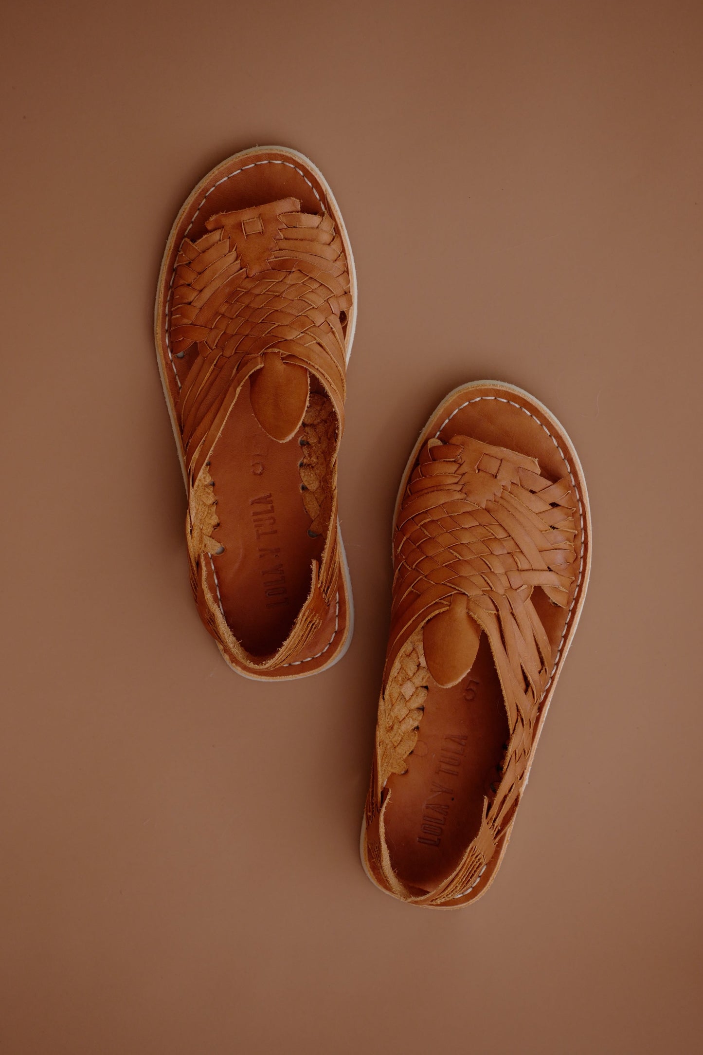 Camel Leather Pachuco Huarache