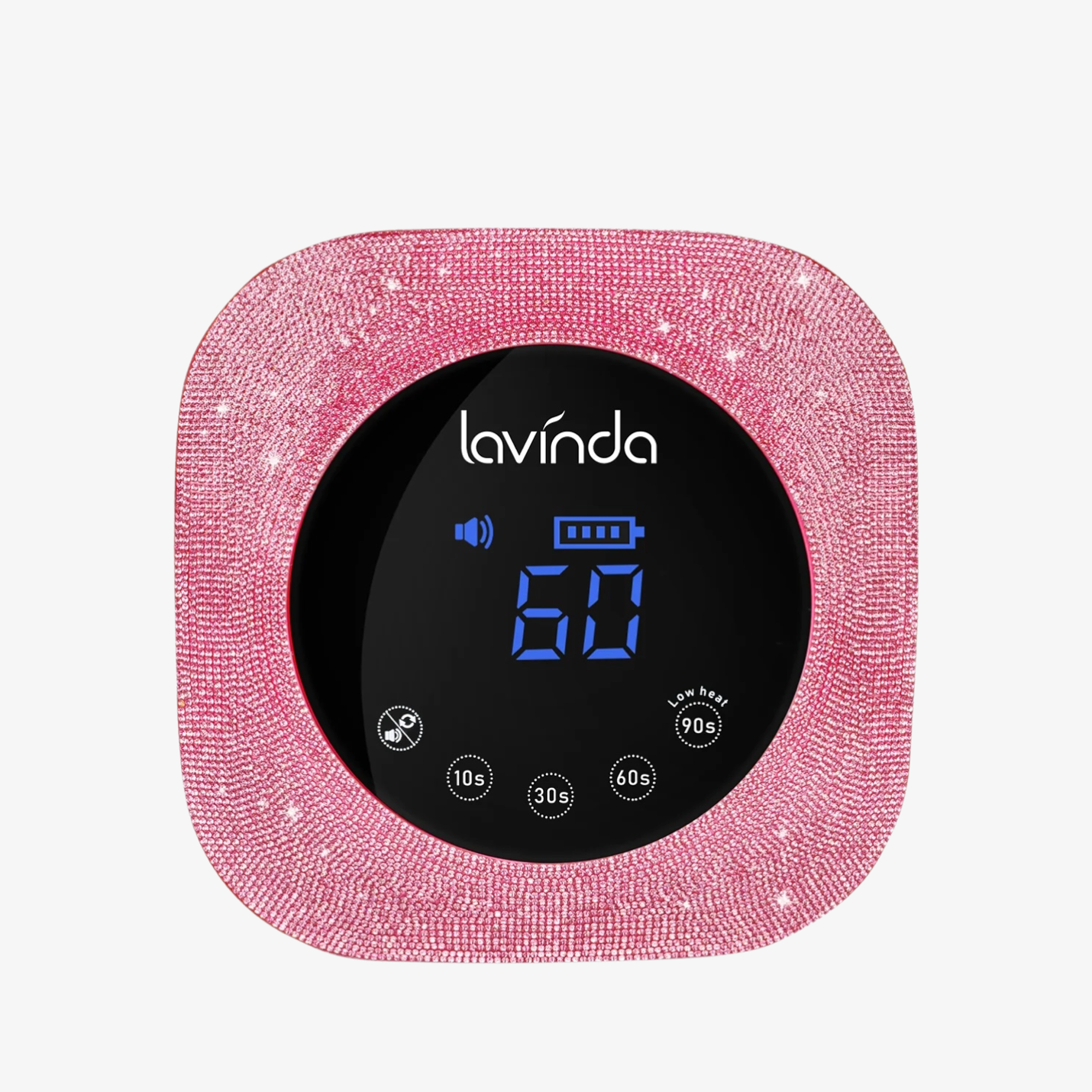 Crown™ Nail Lamp & Wand™ Lite Drill Bundle - Pink Diamond