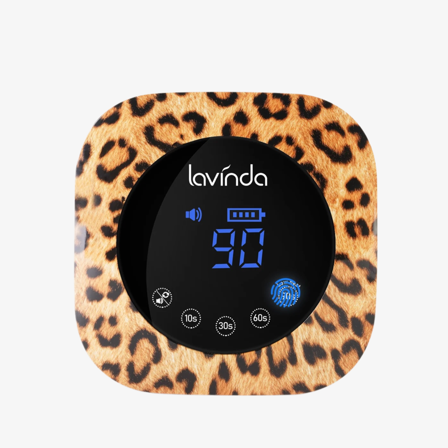 Crown™ Nail Lamp - Leopard Print - 54W Rechargeable UV/LED