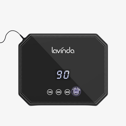 Lumina™ Nail Lamp - Black - Plug-in UV/LED
