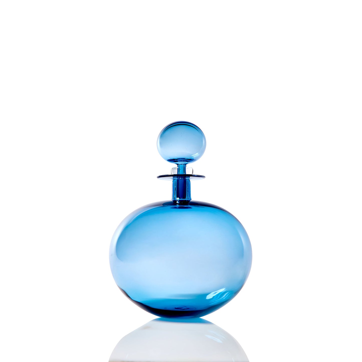 Large Low Round Decanter