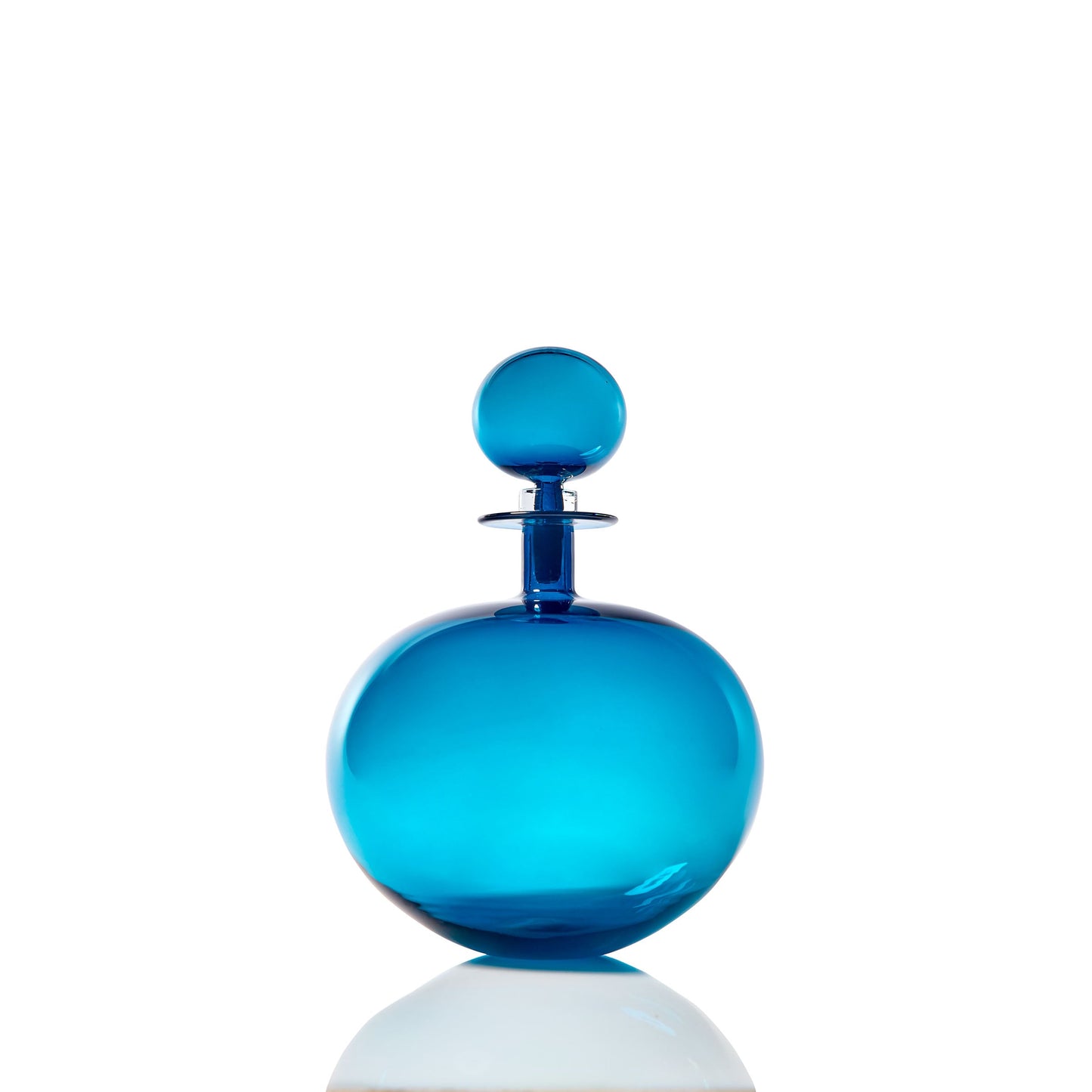 Large Low Round Decanter