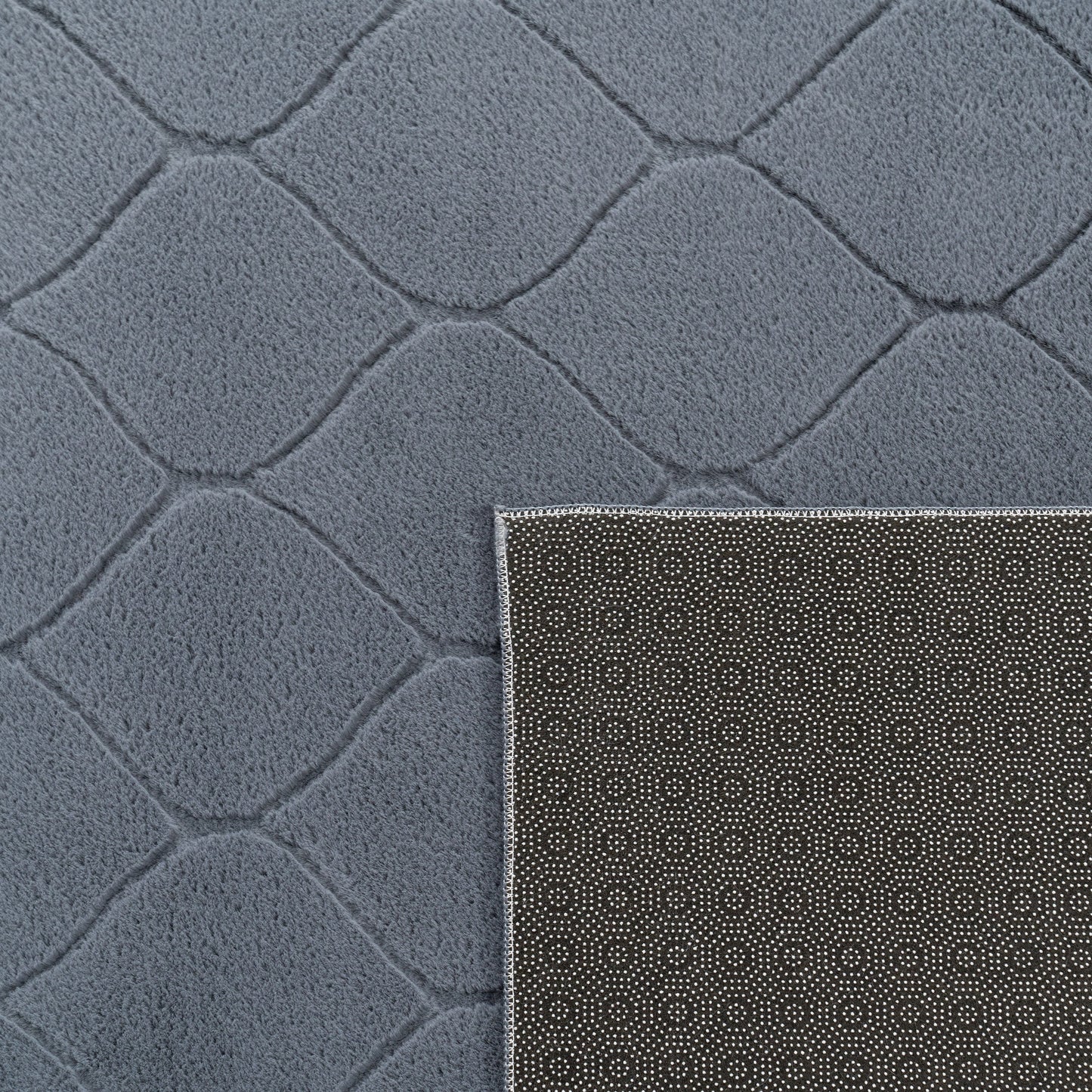 Soft Washable Area Rug Aspen with Moroccan Pattern-3