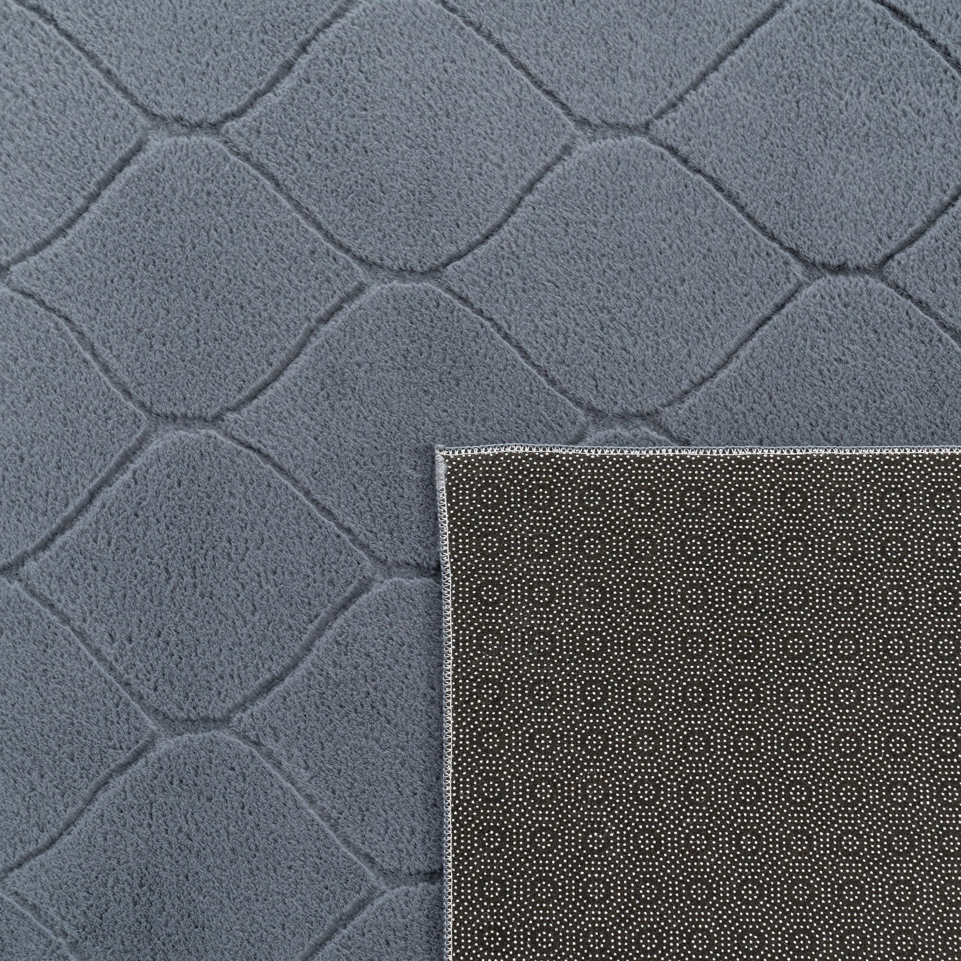 Soft Washable Area Rug Aspen with Moroccan Pattern-3