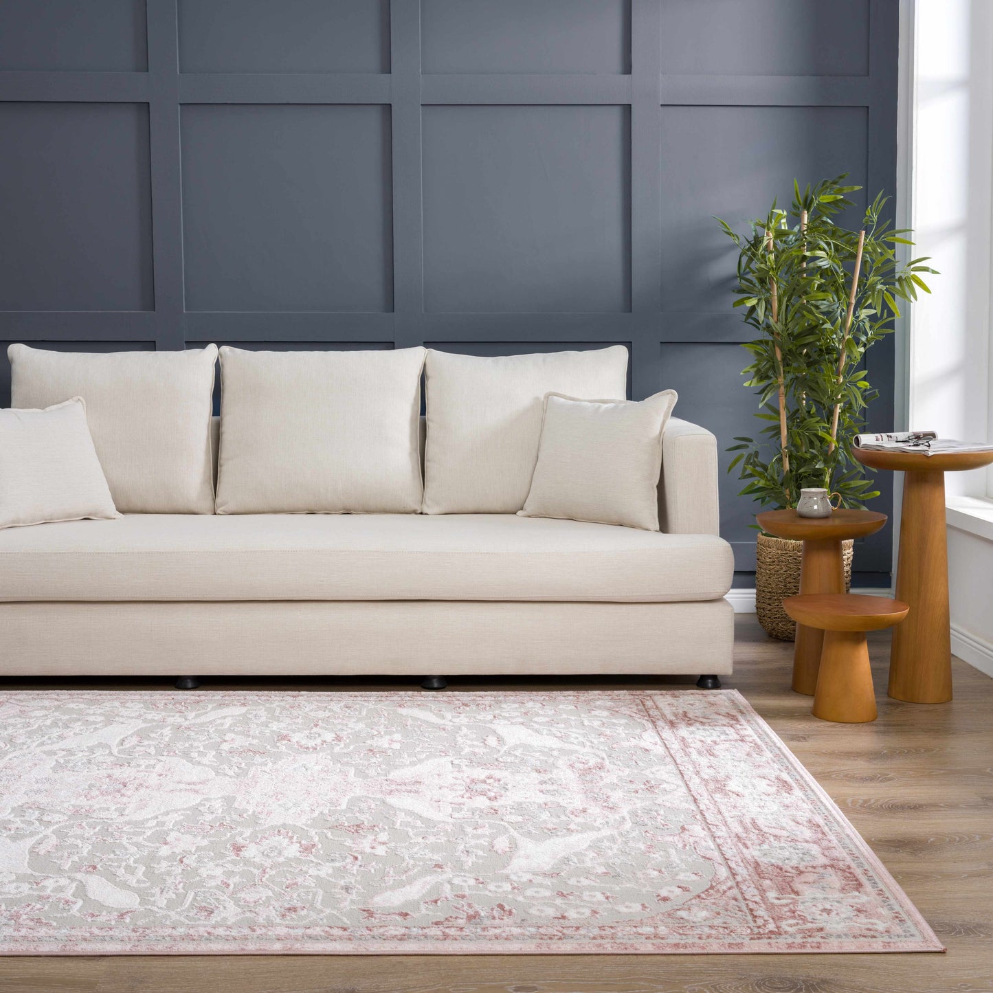 Zora Pink Area Rug-2