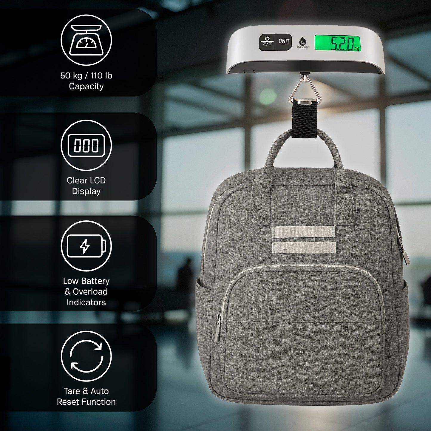 Portable Electronic Luggage Scale-1