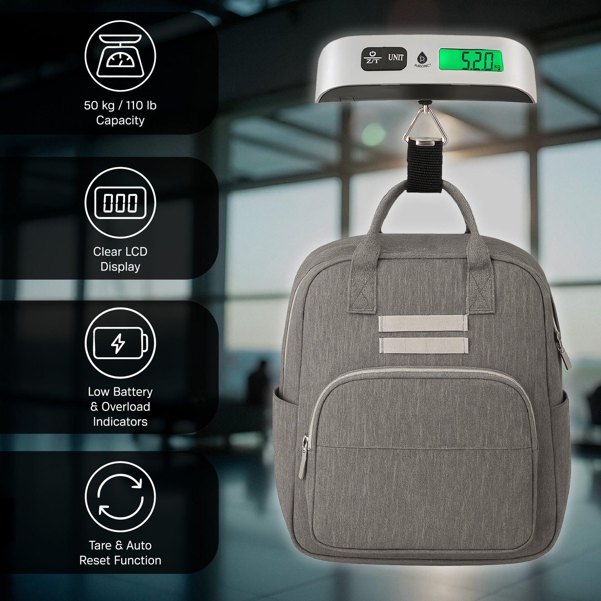 Portable Electronic Luggage Scale-1