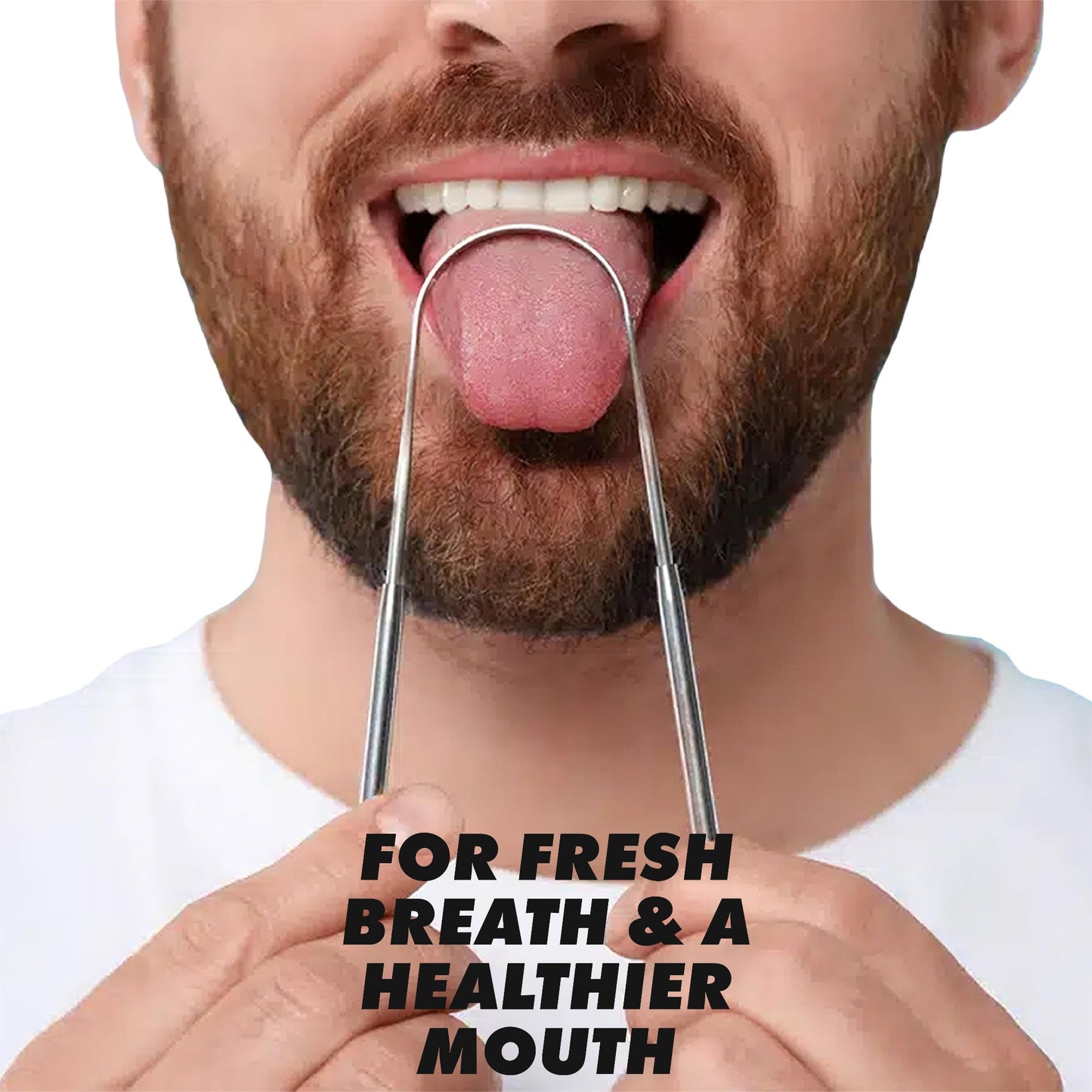 Complete Oral Care Bundle: Rechargeable Toothbrush, Water Flosser & Tongue Scraper-3