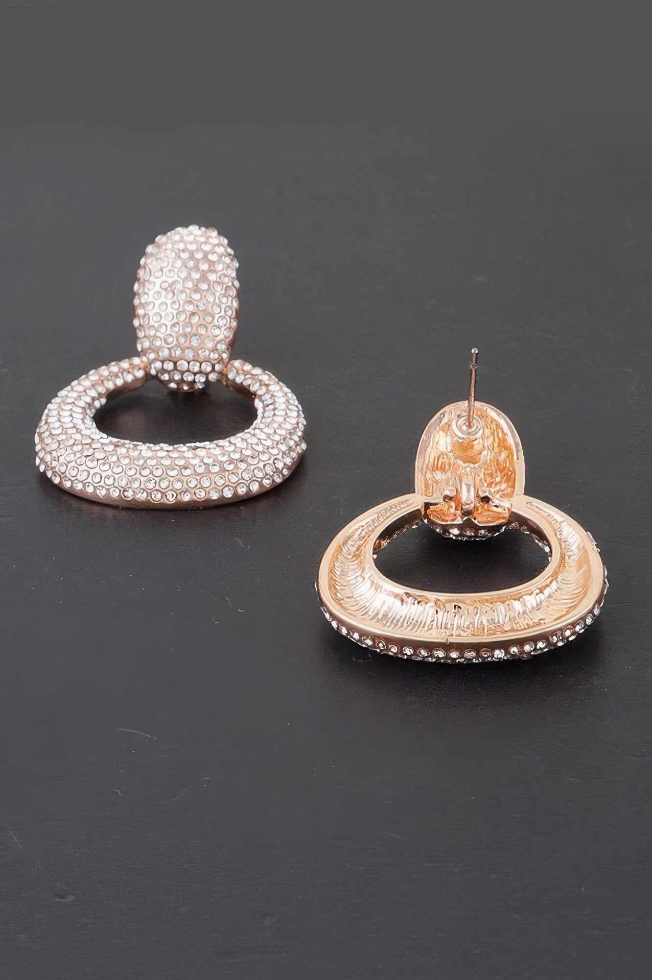 LINCOLN CENTER Bejeweled Hoop Drop Earrings: NYFW BYMANYC ® New York-2