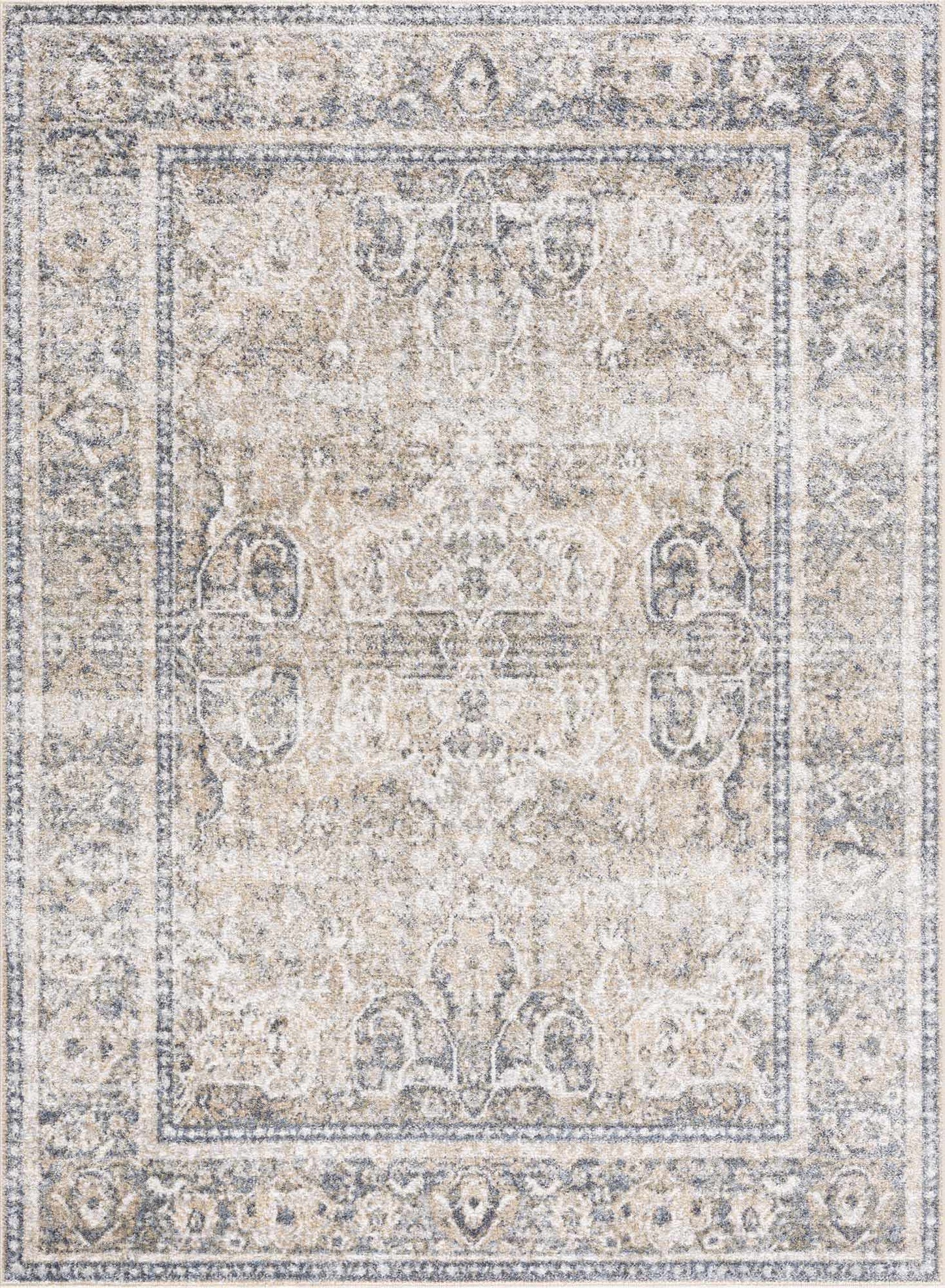 Arias Flat Pile Washable Rug-3