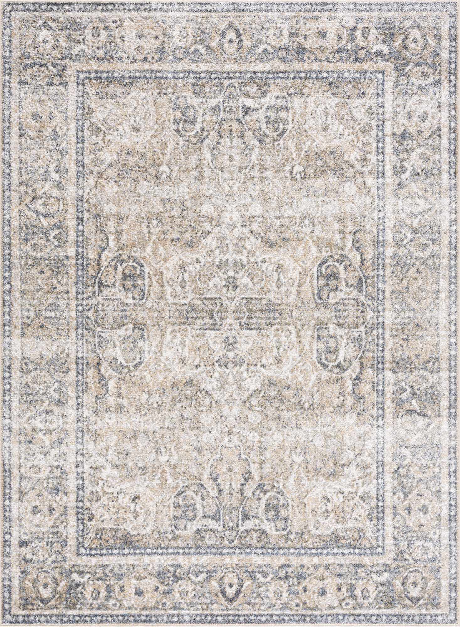 Arias Flat Pile Washable Rug-3