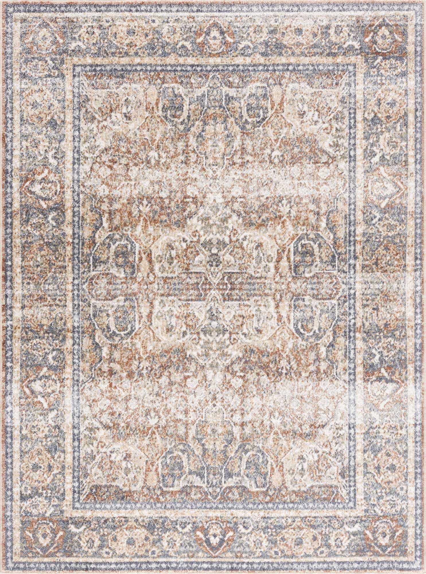 Arias Blue Boutique Washable Rug-1