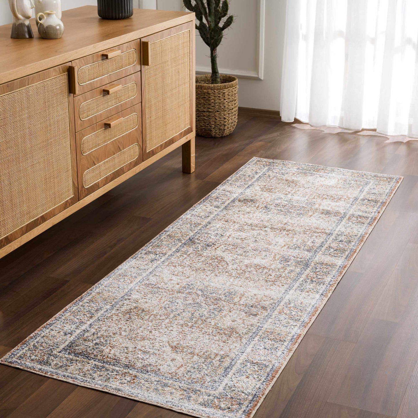 Arias Blue Boutique Washable Rug-3