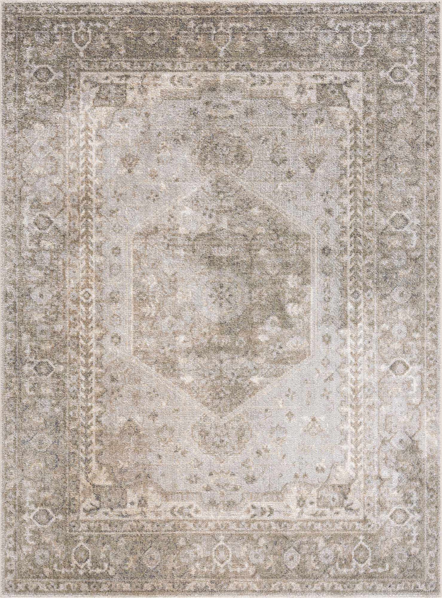 Gael Flat Pile Washable Rug-0