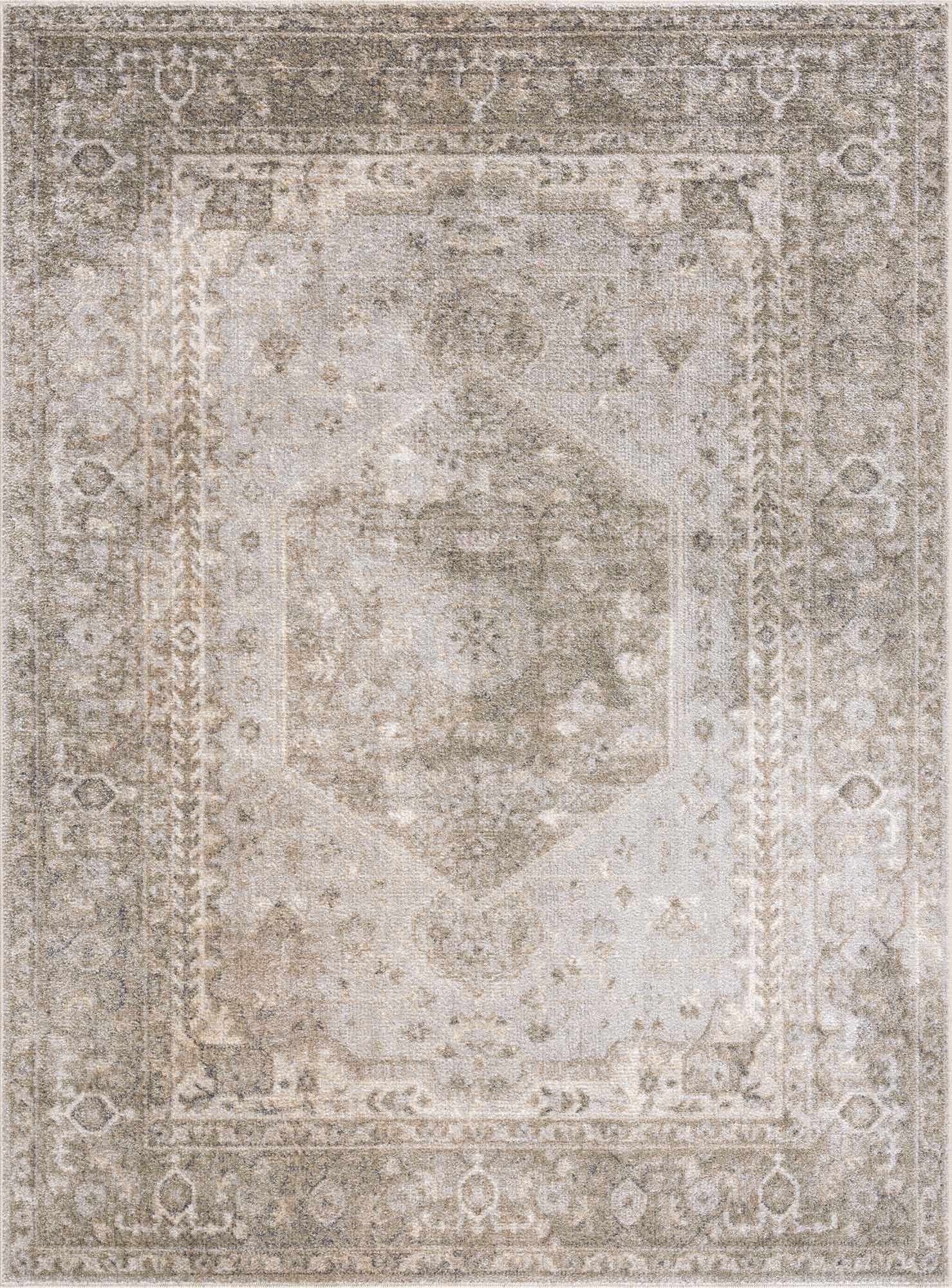 Gael Flat Pile Washable Rug-0