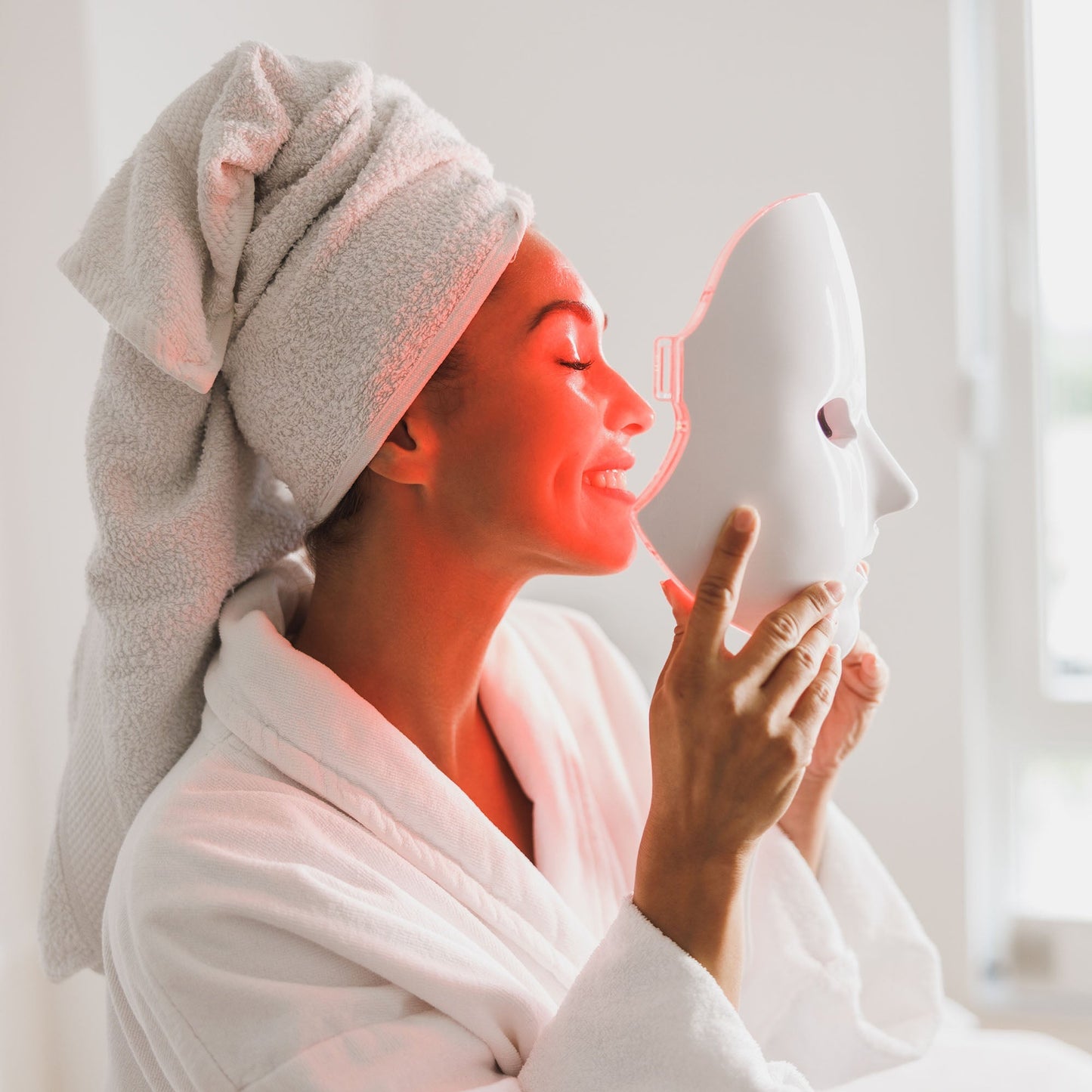 5-in-1 LED Roller Massager & 7-in-1 LED Face Mask
