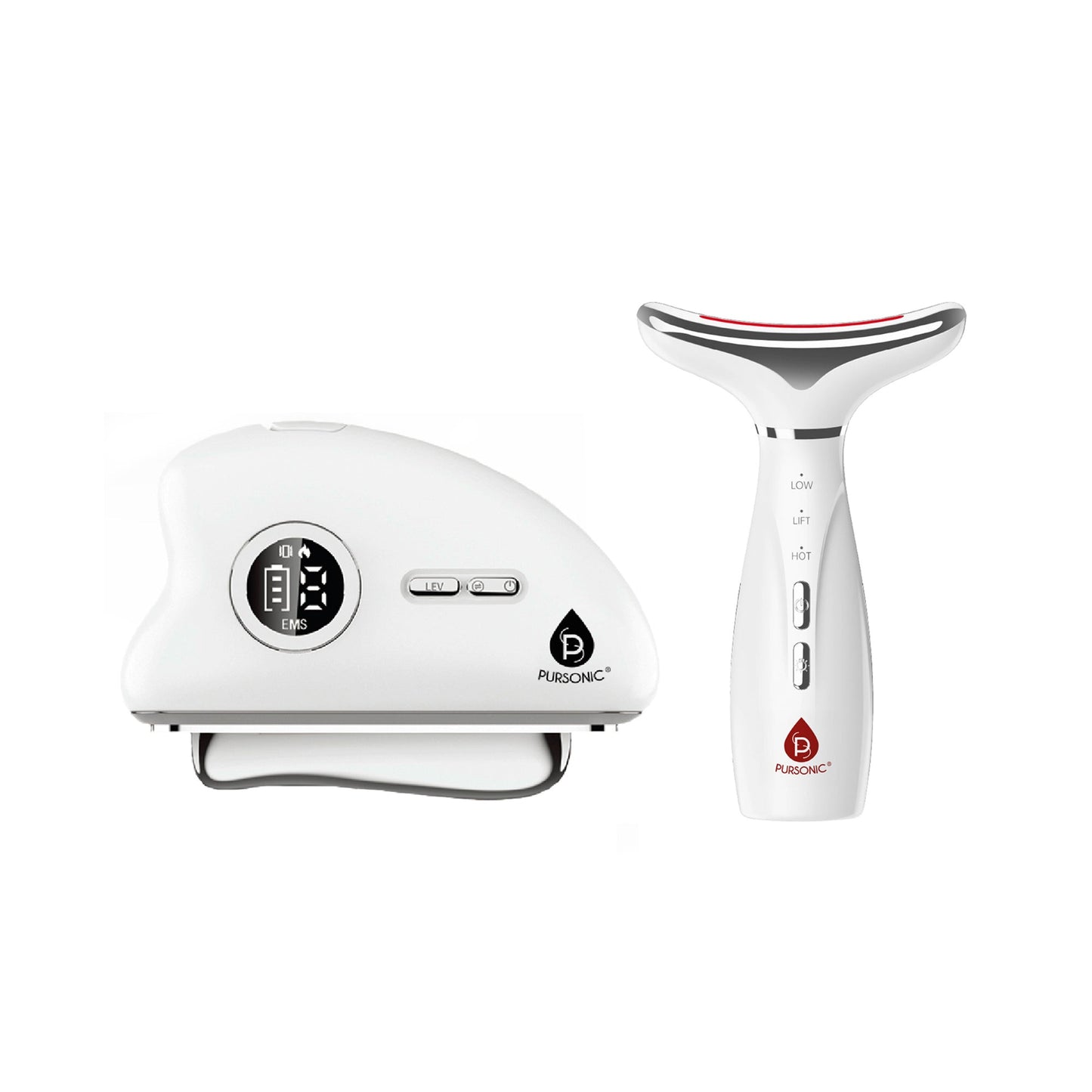 Pursonic 7-in-1 LED Light Therapy Beauty Device & Sculpting Wand-0