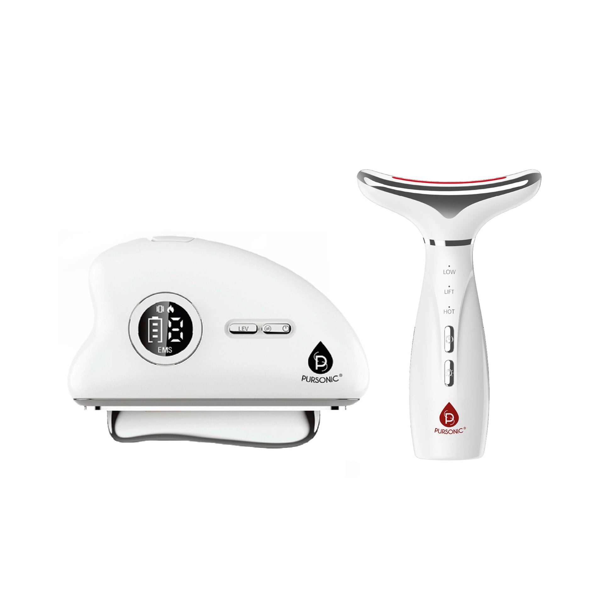 Pursonic 7-in-1 LED Light Therapy Beauty Device & Sculpting Wand-0