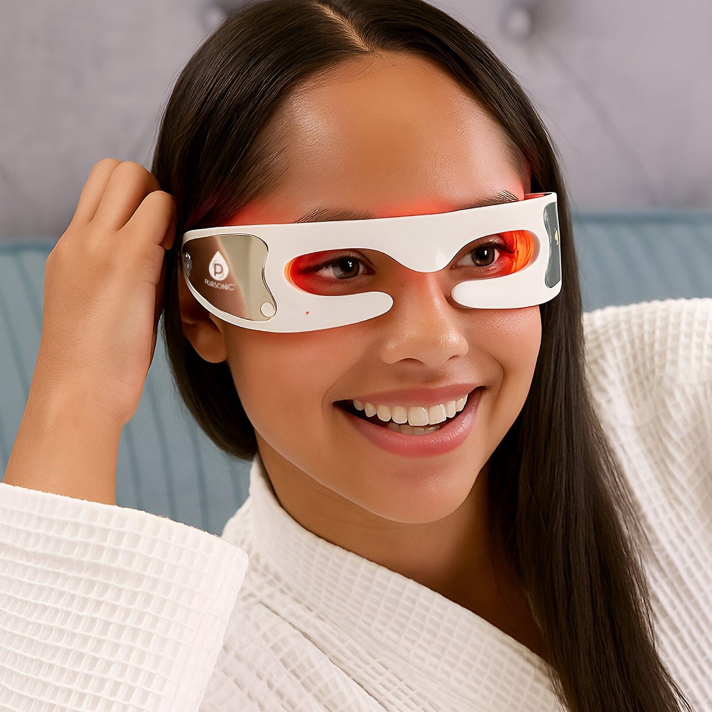 Pursonic Radiant Renewal Duo: Facial Steamer & Light Therapy Eye Mask-3