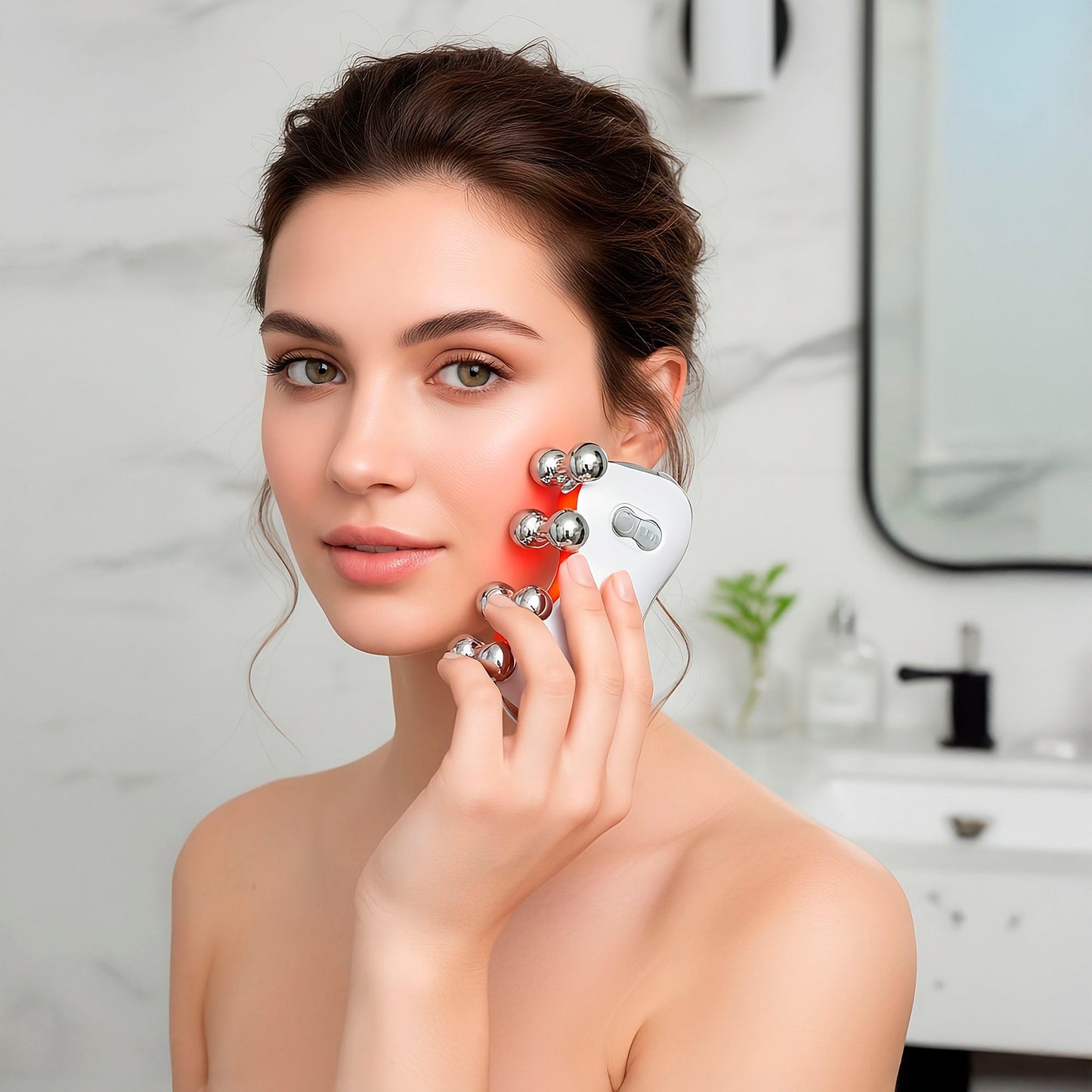 5-in-1 LED Roller Massager & 7-in-1 LED Face Mask
