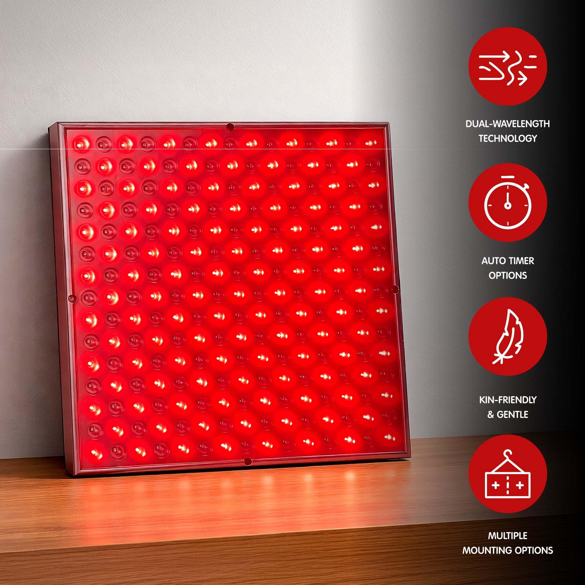 LED Red Light Therapy Panel – At-Home Wellness & Recovery-1