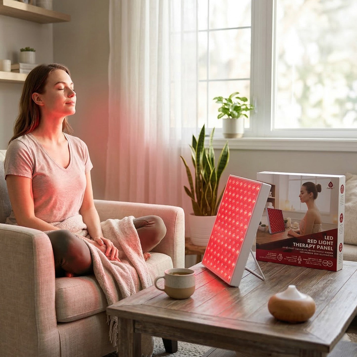 LED Red Light Therapy Panel – At-Home Wellness & Recovery-4