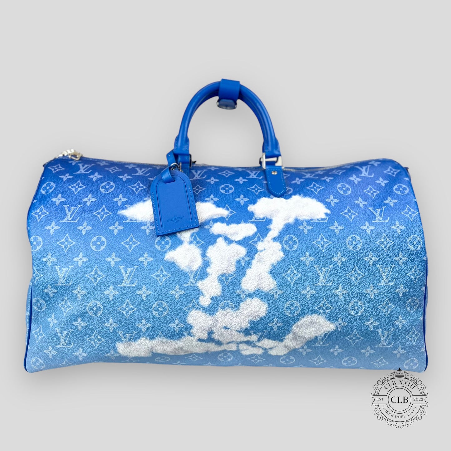 LOUIS VUITTON KEEPALL BANDOULIERE 50 CLOUDS MONOGRAM